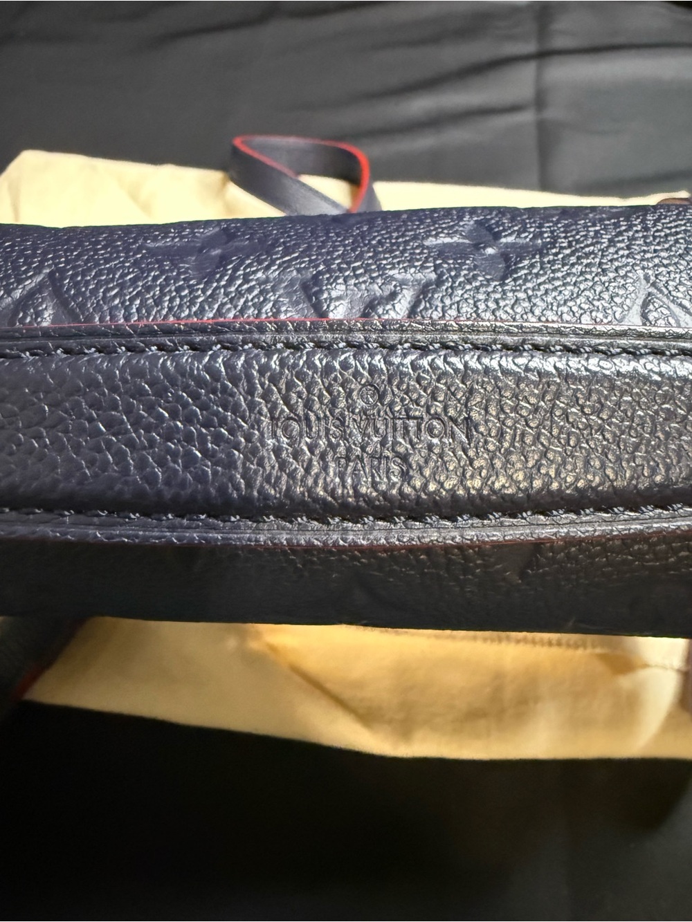 Louis Vuitton Navy Blue Empreinte Métis Shoulderbag - Picture 11 of 11